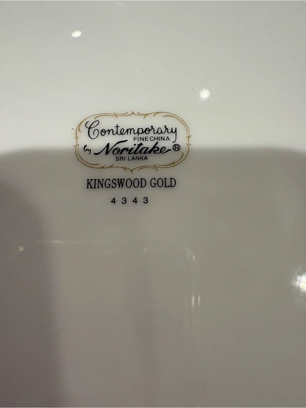 Noritake kingswood gold